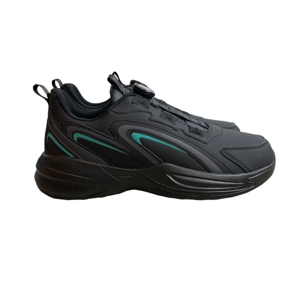 Unbranded Women's Black And Blue Rotating Buckle Closure Running Shoes Sz 45